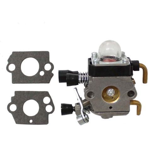 Carburateur avec Joints pour Coupe-Bordures Stihl FS38 FS45 FS46 FS55 FS74 FS75 FS76 FS80 KM85 (1/2)