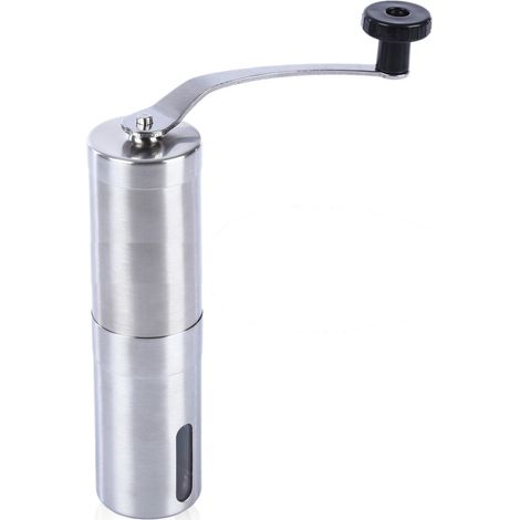 Moulin à Poivre Manuel - Corps en Bois de Hêtre - Mécanisme en Acier Inoxydable 304 - Réglage Fin/Coarse - Pour Cuisine Maison - 1 Pièce (1/5)