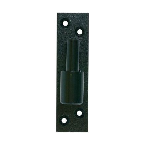 Bisagra sobre placa de cataforesis negra FIJACIONES DE ING - Ø 14 mm - Hierro 50x6 - A000895