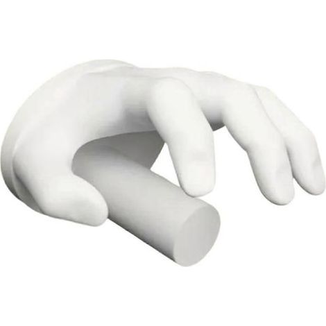 Porte-papier toilette unique en forme de main, sculpture murale pour la décoration de salle de bain et le rangement du papier toilette. (1/5)