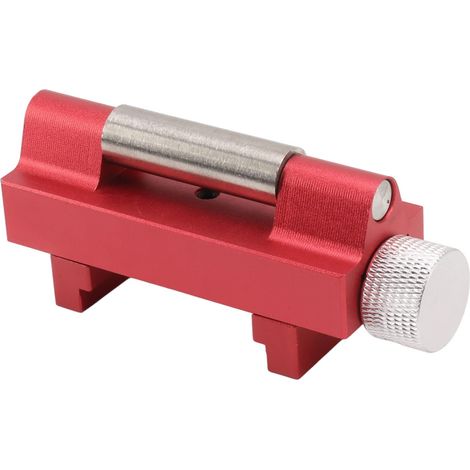 Fockety Schärfhilfe, Meißelschärfvorrichtung, Meißelschärfeständer, Schärfstein, Meißelschärfhilfe aus Aluminiumlegierung für Meißelhobel. (1/5)