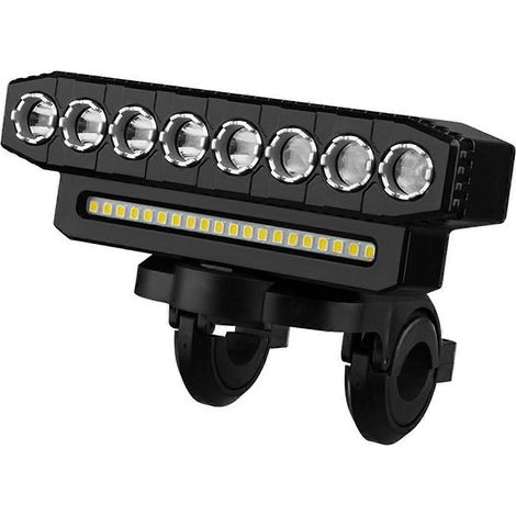 Phare avant de vélo à LED, barre lumineuse LED, style 1 (1/5)