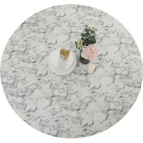 Runde, elastische Tischdecke, passgenaue elastische Tischüberwurf, Schutzhülle