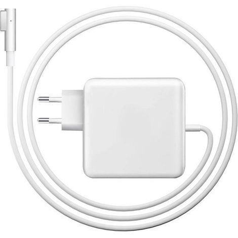 Chargeur pour MacBook Pro, 60 W, embout en L, compatible avec les MacBook Pro 13 pouces (fin 2009, 2010, 2011, mi-2012), etc., blanc. (1/5)