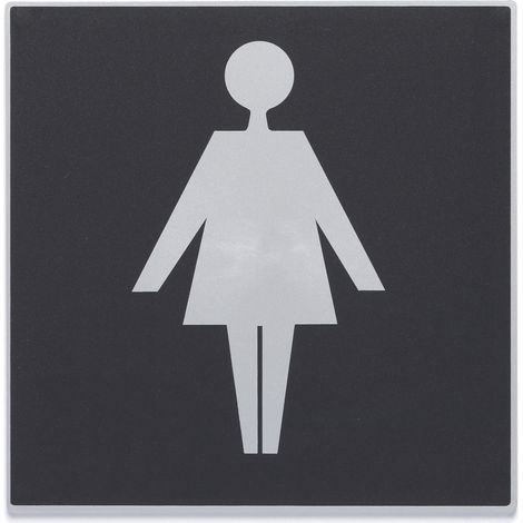 Plaque de porte Dames - Europe design 200x200mm - 4280035