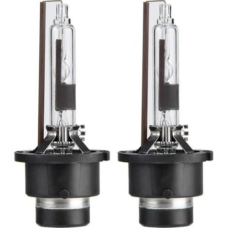 2 pcs ampoules xénon D2R, 35W 4300K, lumière blanche chaude pour phares automobiles, compatible D2R, usage route et ville