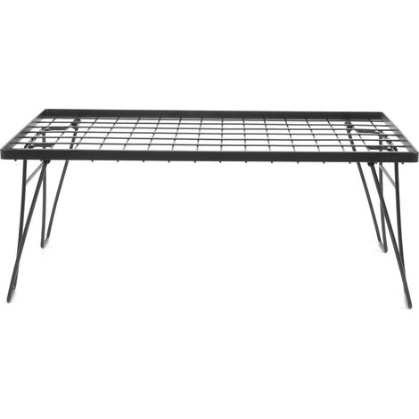 Table de camping pliable mini BBQ extérieur avec grille d'égouttage portable accessoires (1/5)