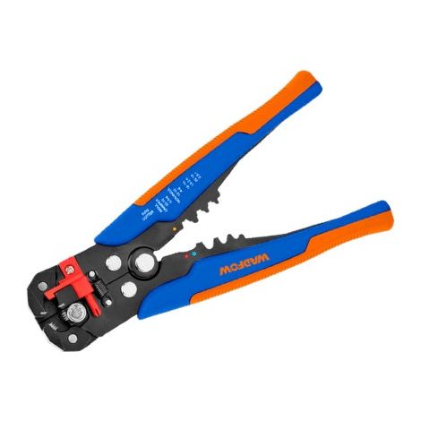 Pelacables Automático 210mm WADFOW 3 en 1, desforrado, corte y engarzado de cables (1/3)