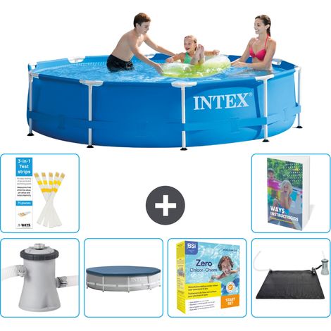 Frame Pool Rund - 305x76 cm - 7-teilig S234