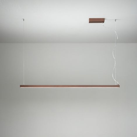Sospensione Moderna Link Metallo Marrone Led 45W Dimmetabile Ip20 (1/2)