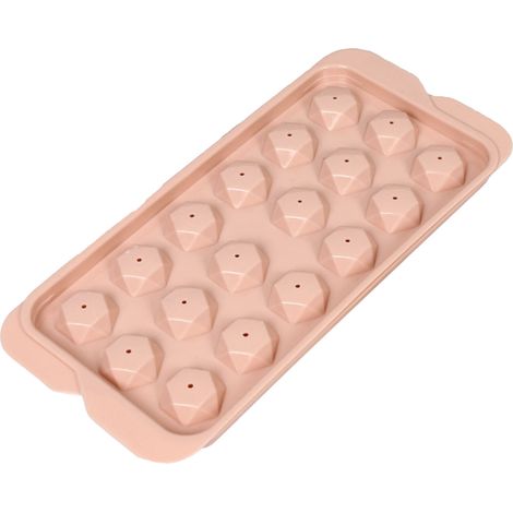 Bac à glaçons à 18 compartiments, moules à glaçons à faire soi-même, mini boîte à glaçons, moule pour machine à glaçons domestique, pour gelée au chocolat
