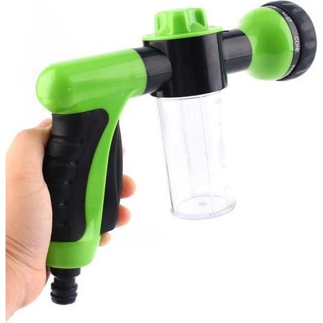 ARAMOX Foam Water Sprayer Car Foam Hose Sprayer Dispenser 8 Patterns Watering Tool (1/4)