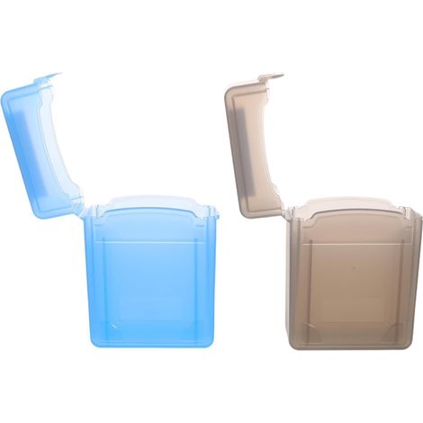 Lot de 2 boîtiers pour Disque Dur - Protection Double Couche pour Disque Dur SSD 2,5 Pouces - Boîte de Rangement Portable pour Le Travail et la Maison (1/5)