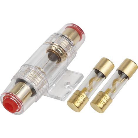 A 4 6 8 Jauge AWG en Ligne Porte Fusible avec 70A AGU Fusibles pour Voiture Auto Remplacement d'article (1/5)