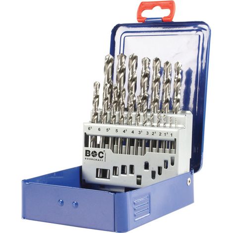 Metallbohrer-Satz 1-10mm 19 tlg BOHRCRAFT SE1466BOH