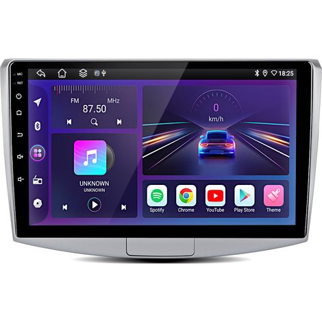 Hexinex Autoradio GPS Magotan 8 cœurs 6+128 Go avec CarPlay Android 14 Pour VW Passat B6 B7 CC (1/5)