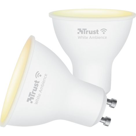 Trust GU10 Pack Doble LED CCT Wi-Fi Blanco Bombilla (1/4)