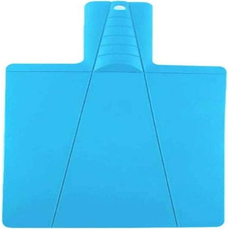 Planche à découper pliante en plastique, planche à découper pour la préparation des aliments, 38 x 21,6 cm, surface antidérapante, passe au lave-vaisselle (1/4)