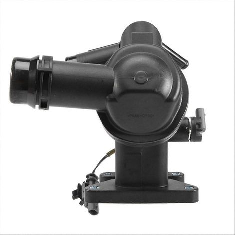 Boîtier de thermostat de liquide de refroidissement moteur compatible LR106640 LR140116 LR093328 (1/5)