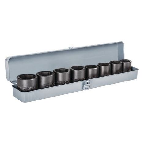 Juego de tuercas de impacto 3/4" 8 piezas