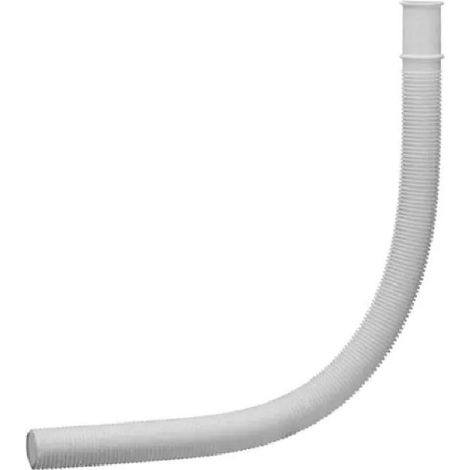 Tubo di troppopieno per vasca da bagno, diametro 24mm, lunghezza 716mm