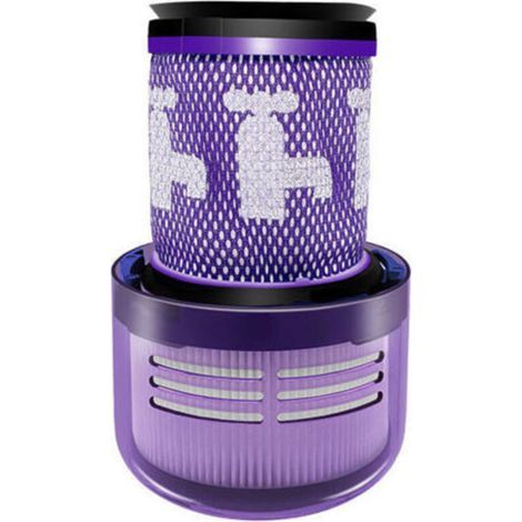 Filtres HEPA de rechange pour Dyson V12 Detect Slim, filtre d'aspirateur pour aspirateur sans fil Dyson V12 Slim Absolute Extra/Total Clean/Fluffy, 971517-01 (1/5)
