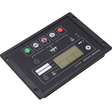 Contrôleur de générateur, démarrage automatique, programmable, configurable, protection contre les défauts, panneau de commande pour générateur diesel DSE720 DC8‑35V (1/5)