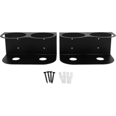 2er-Set Sprühdosenhalter, multifunktionale Wandhalterung aus Metall, Farbflaschenhalter, Organizer für Zuhause und Garage