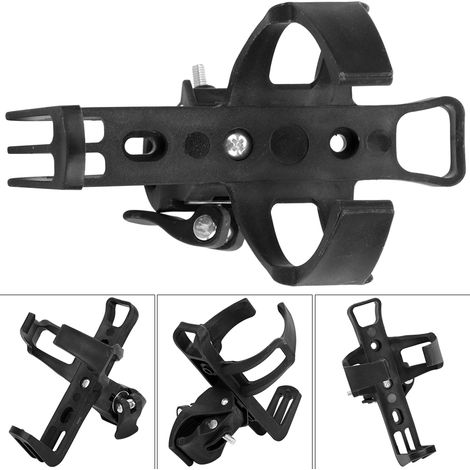 Porte-gourde universel pour vélo électrique et trottinette (Noir)