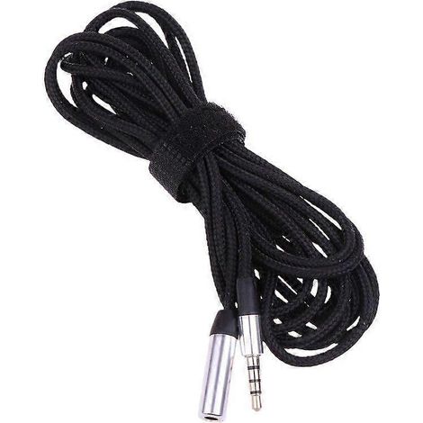 4-poliges Kopfhörer-Verlängerungskabel, 3,5-mm-Klinkenstecker (männlich/weiblich), 3 m