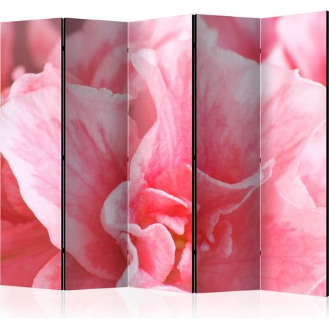 Paravento - Pink azalea flowers II [Room Dividers] - 225x172 (1/4)