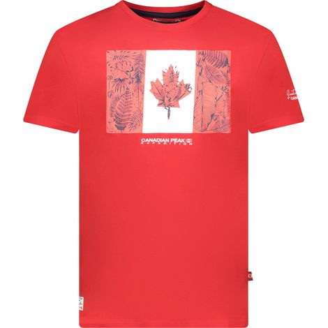 Camiseta Canadian Peak JPALMEAK RED RM para hombre 233 (RBMSZ2057H/CP-ROUGE) XL