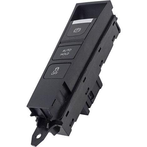 3AD927137 Interrupteur de frein à main de voiture, interrupteur à bouton de stationnement électronique, convient aux Volkswagen Passat 2013-2018, contrôle le système de frein à main électronique, amél