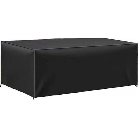 1pc Housse Table de Jardin 123 x 61 x 72cm, Housse de Protection Bâche Résistante aux Intempéries et aux Déchirures 420D Oxford pour Mobilier Salon de Jardin (1/4)