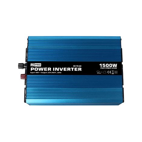 Convertisseur continu-alternatif, Onde sinusoïdale pure, 48V / 230V - 1500W ( Prix pour 1 ) (1/3)