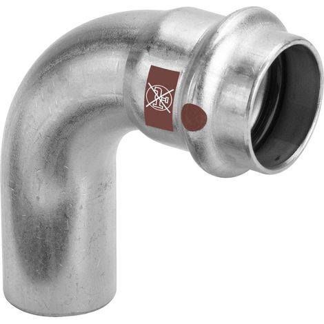 Viega Temponox-Curva a 90 gradi, d 42mm acciaio inossidabile Modello 1716.1, 809775