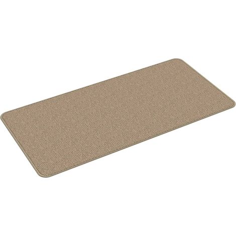 Tapis de sol，Tapis de couloir aspect sisal sable 50x100 cm CFW374310 (1/5)