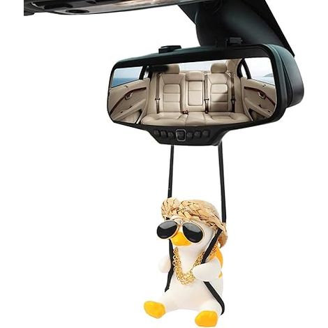 Canard qui se balance Ornement Suspendu De Voiture miroir de vo