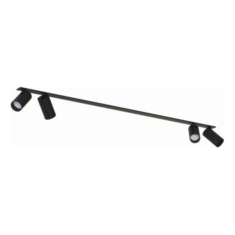Plafonnier encastré Nowodvorski Mono Surf. 4xGU10 noir