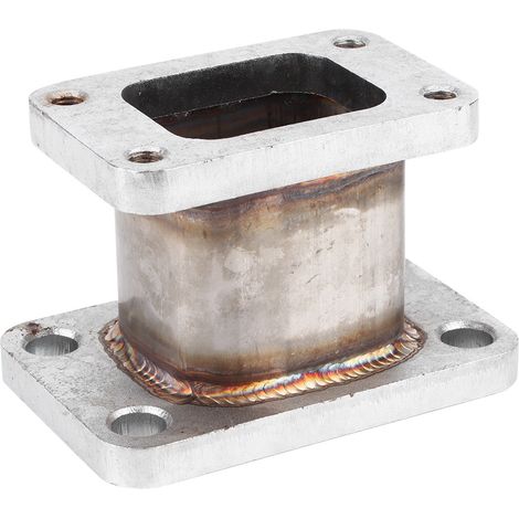 Flangia adattatore per scarico turbo wastegate esterna T25 T2 a T3. (1/5)