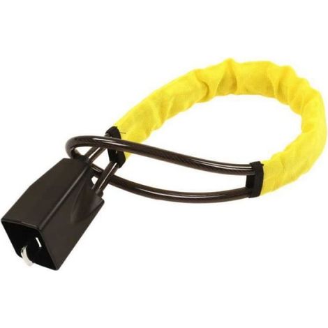 Blocco antifurto universale per volante, con 2 chiavi, per cinture di sicurezza, per auto, SUV e trolley. (1/5)