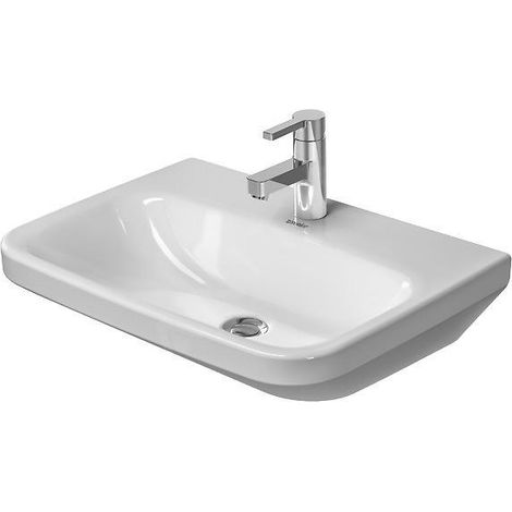 Lavabo DURASTYLE MED o ÜL m HLB 60x44cm o HL we WG (1/4)