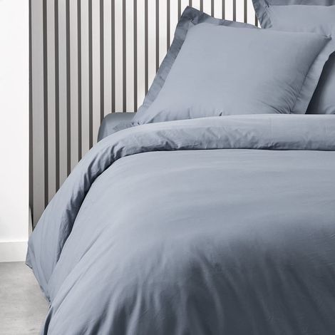 Housse de Couette 240X260 2 Personnes Coton Denim (1/3)