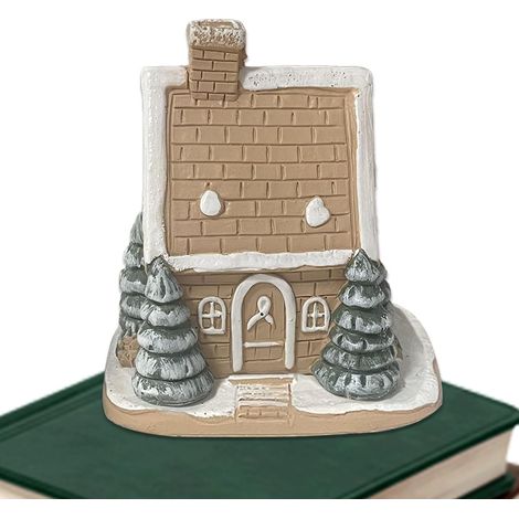 Maison Brûle-encens de Noël Rustique, Gain de Place, Portable Brûle-encens Créatif Pour Maison Intérieur Hôtel Chambre Salon Entrée Salle à Manger Yoga Hôtel Chambre Salon Salle à (1/5)