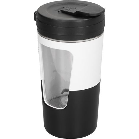 Elektrischer, selbstumrührender Kaffeebecher, wiederaufladbare USB-Sportwasserflasche für selbstgemachte Getränke, Geschenk für heiße und kalte Getränke (1/5)