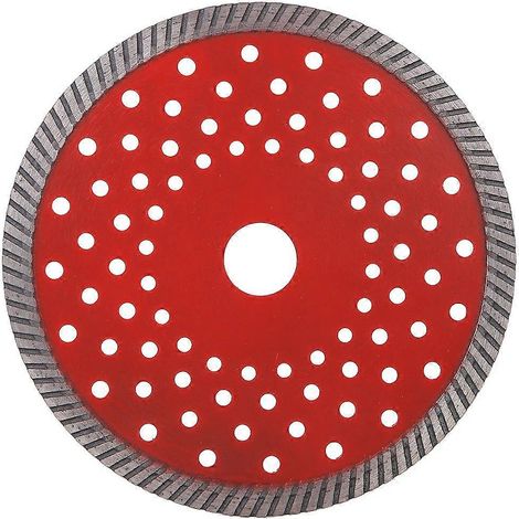 Lame de scie diamantée pour meuleuses d'angle, accessoire pour la découpe de la pierre, de la céramique et du marbre, diamètre 180 mm