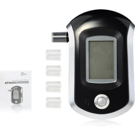 Xcool-art Nouveaux Alcootests Éthylotest portable, léger - Éthylomètre écran LCD Alcootest Électronique Portatif Capteur (1/4)