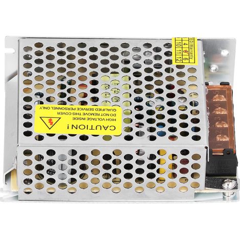 Alimentation à découpage régulée 24V 60W, transformateur adaptateur convertisseur pour bande LED, éclairage LED, alimentation stabilisée 24 volts 60 watts. (1/5)