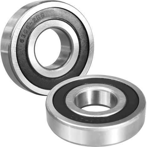 6306-2RS 6306-2RS 6306RS Carbon Steel Seals for Machines and Tools (6306-2RS 2pcs) (1/4)