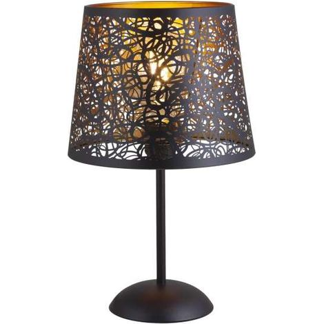 Sobremesa modelo Grasse acabado negro, 38cm(alto) 23cm(ancho) 23cm(largo) (1/2)